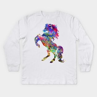 Horse Kids Long Sleeve T-Shirt